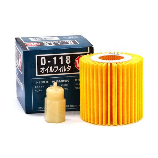 VIC Oil Filter Element Type O-118 for Toyota Alphard 3.5 2GR-FE, Camry 3.5, 2.5, Lexus RX350