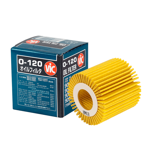 VIC Oil Filter Element Type O-120 for Toyota Alphard 3.5, Camry 3.5, 2.5, Lexus RX350