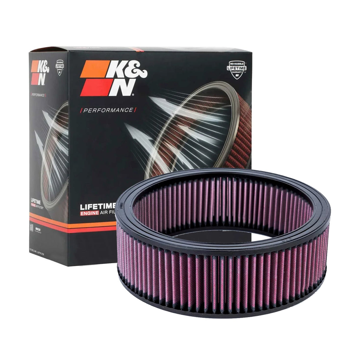 K&N Engine Air Filter Washable E-1250 for Plymouth PB200 31//360 1974-1980, Dodge Ramcharger 1972-1979