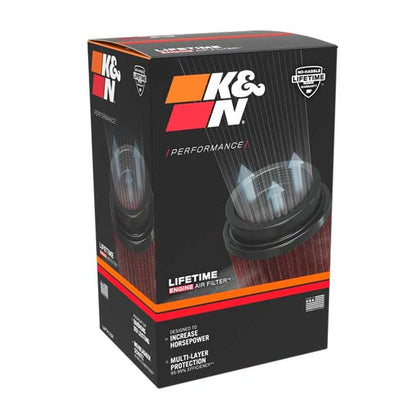 K&N Universal Clamp-On Air Filter RU-3130  3.5" Inlet, 7" Height