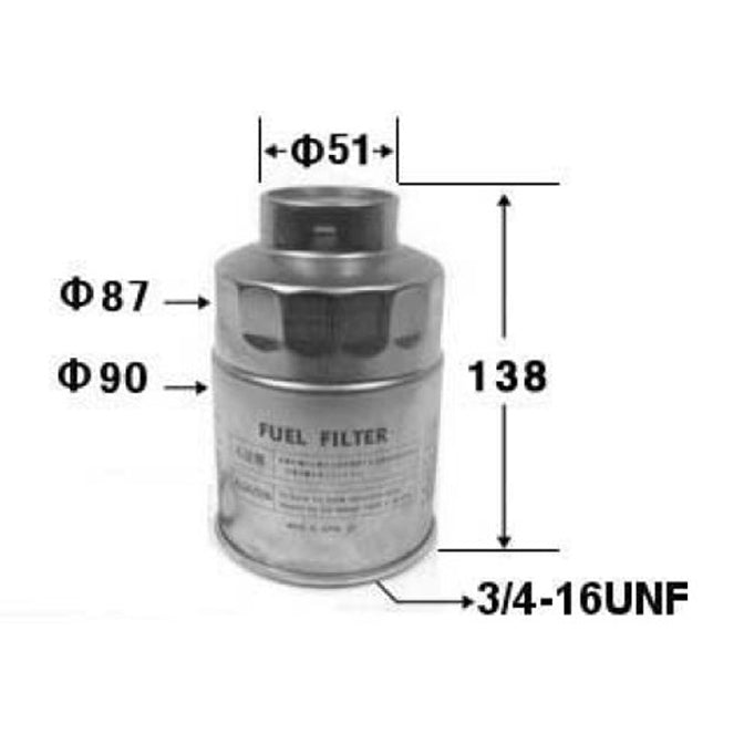 VIC Fuel Filter FC-158 for Toyota Tamaraw FX, Ford Everest, Ranger