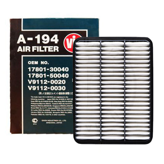 VIC Air Filter A-194 for Toyota Land Cruiser J100, Prado, Prado J120