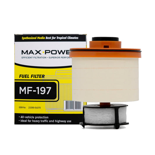 Max Power Fuel Filter MF-197 for Toyota Hilux Revo 2015-, Fortuner 2015-