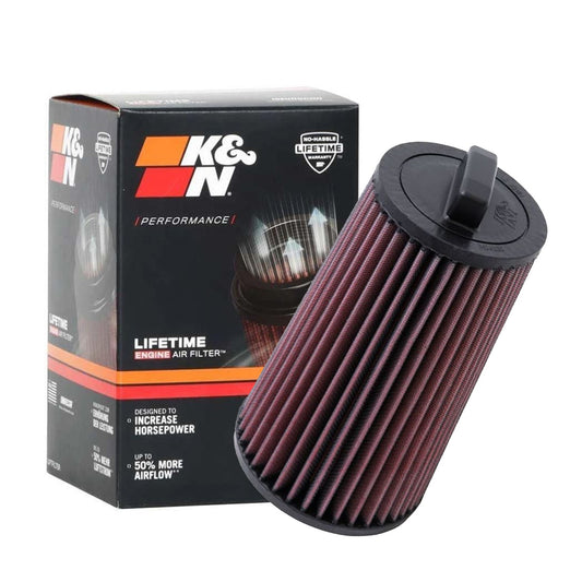 K&N Engine Air Filter Washable E-2011 for Mercedes Benz C200, C180, CLC160 2002-2011