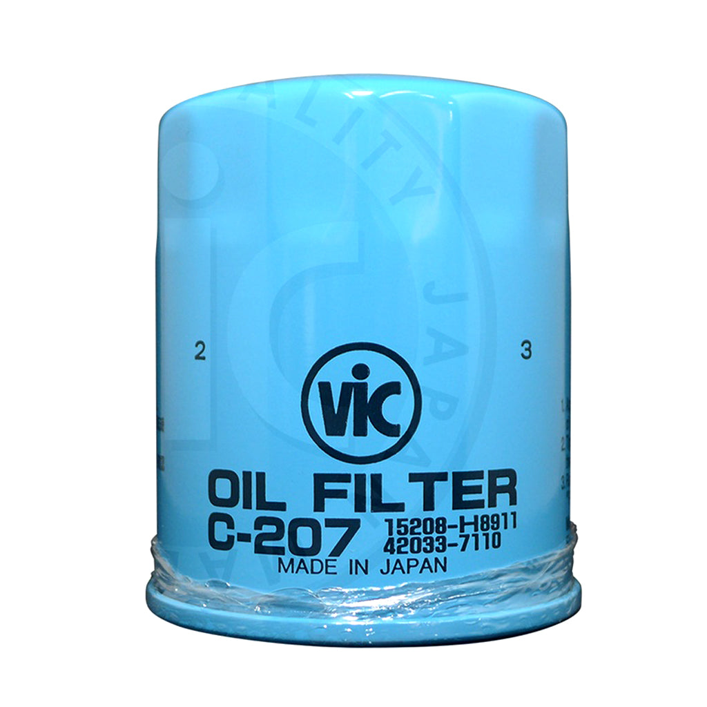 VIC Oil Filter C-207 for Nissan Sentra lec 1.3, 1.4, 1.6, Vanette