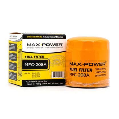 Max Power Fuel Filter MFC-208A for Isuzu C190, C240, 4BA1, 4BE1, 4B2, Crosswind, D-Max
