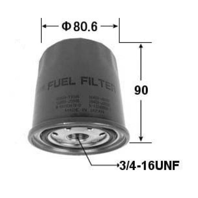 VIC Fuel Filter FC-208A for Isuzu, Crosswind, Extreme, D-Max