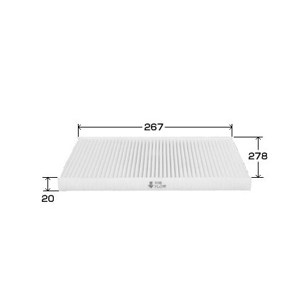VIC XPower Carbon Cabin Filter AC-209EX for Nissan Altima QR25DE 06-13, Murano 08-15, Teana 08-13