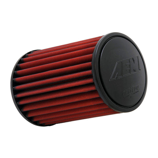 AEM Universal Air Filter Cone Type Washable 21-2038DK 3" Inlet, 8.125" Height