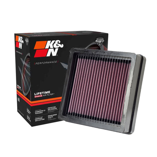 K&N Engine Air Filter Washable 33-2105 for Mitsubishi Lancer EX Evo 1998-2008, Pajero 2000-2007, Outlander 2003-2008