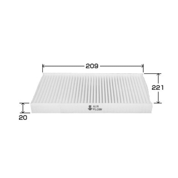 VIC Cabin Filter AC-211E for Isuzu D-Max, Nissan March