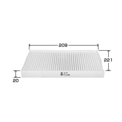 VIC Cabin Filter AC-211E for Isuzu D-Max, Nissan March