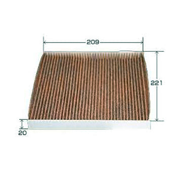 VIC XPower Carbon Cabin Filter AC-211EX for Isuzu D-Max, Nissan March