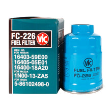 Load image into Gallery viewer, VIC Fuel Filter FC-226 for Nissan Sentra, Frontier, Urvan Estate, Patrol 3.0
