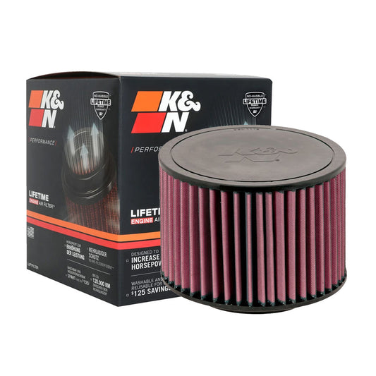 K&N Engine Air Filter Washable E-2296 for Toyota Fortuner 2KD, Hilux, Innova 2005-2015, Ford Everest, Ranger 2006-2011