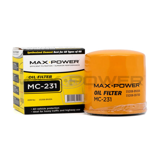 Max Power Oil Filter MC-231 for Nissan Navara YD25 2005-, Terra 2018-, NV350 2012-