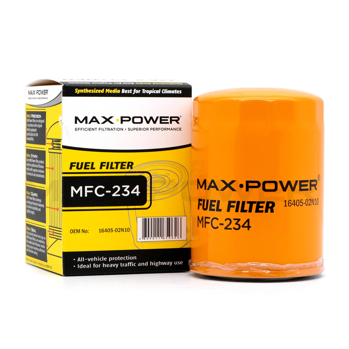 Max Power Fuel Filter MFC-234 for Nissan Pathfinder 1987-1993, Urvan 1992