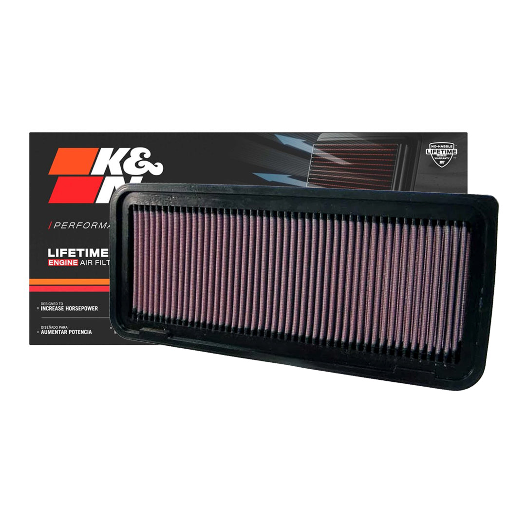 K&N Engine Air Filter Washable 33-2344 for Toyota Highlander 2006-2010, Lexus RX400H 2006-2009