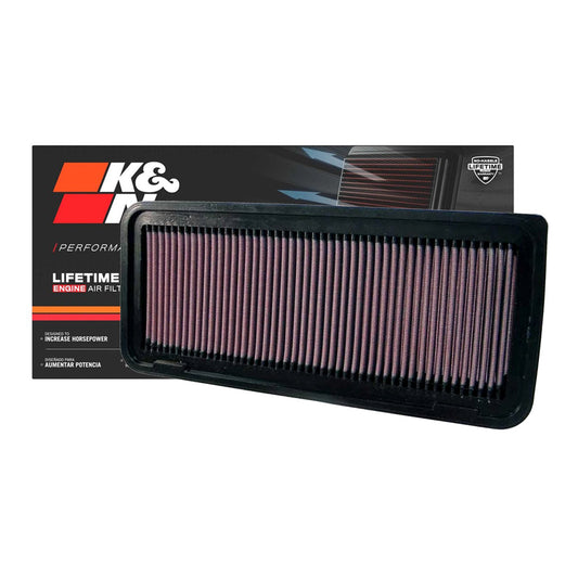 K&N Engine Air Filter Washable 33-2344 for Toyota Highlander 2006-2010, Lexus RX400H 2006-2009