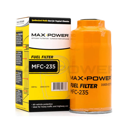 Max Power Fuel Filter MFC-235 for Nissan Safari Patrol TD25, TD27, Frontier, Pathfinder