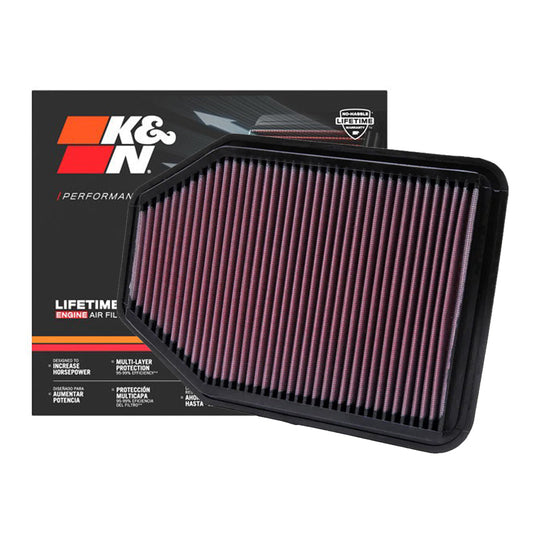 K&N Engine Air Filter Washable 33-2364 for Jeep Wrangler 2003-2018