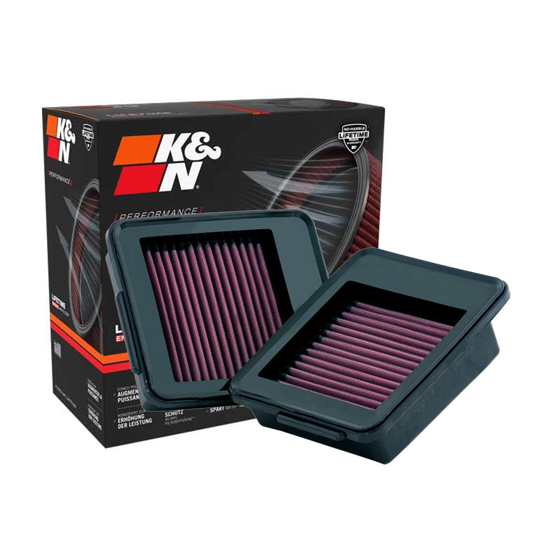 K&N Engine Air Filter Washable 33-2413 for Nissan GT-R 3.8L V6 Gas 2009-2024