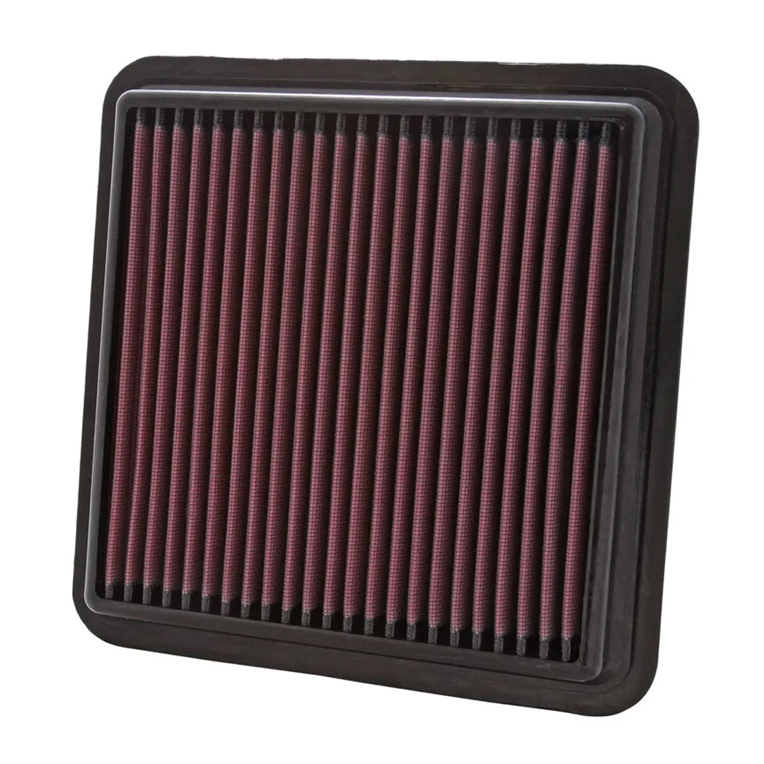 K&N Engine Air Filter Washable 33-2951 for Mitsubishi Montero 4D56, 4M41, Strada, Triton 2005-2017, Challenger 2009-2013