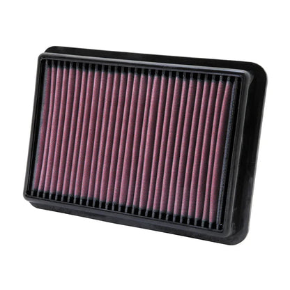 K&N Engine Air Filter Washable 33-2980 for Hyundai Starex 2008-2018, Nissan Navara D40 2005-2015