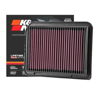 K&N Engine Air Filter Washable 33-3015 for Mitsubishi ASX 2012-2019, Lancer 2012-2018
