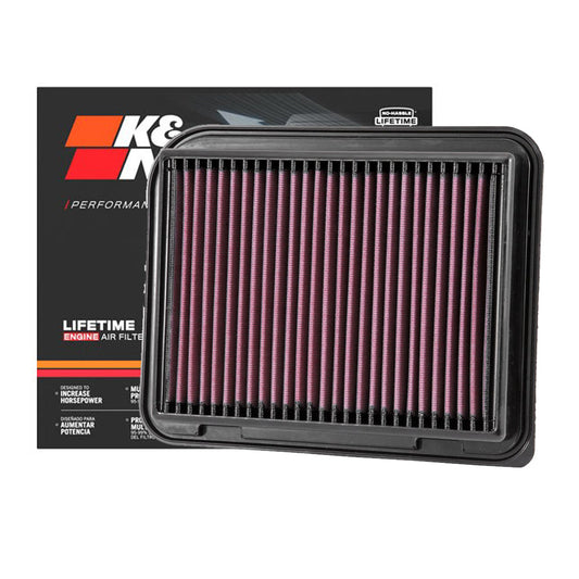 K&N Engine Air Filter Washable 33-3015 for Mitsubishi ASX 2012-2019, Lancer 2012-2018