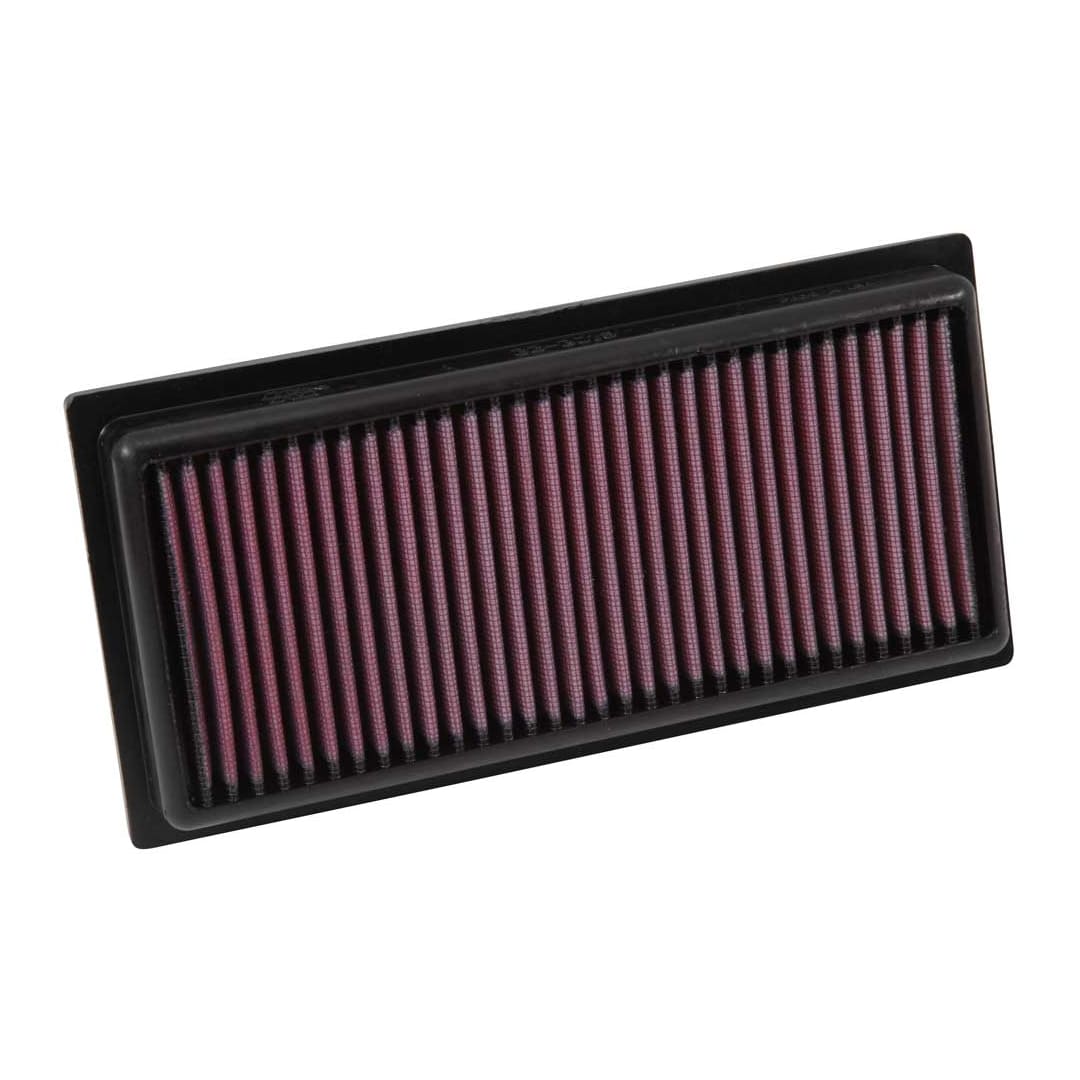 K&N Engine Air Filter Washable 33-3016 for Toyota Vios 2013-Up, Rush 2017-Up, Avanza 2015-2022, Yaris G 2015, Mitsubishi Mirage G4 2012-Up, Xpander 2017-Up