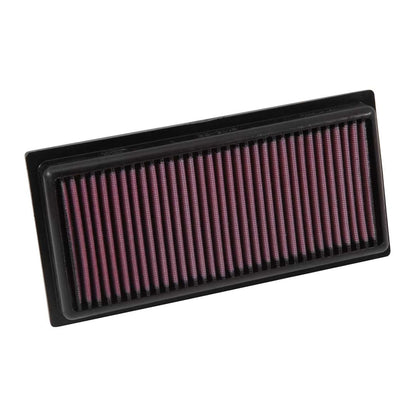 K&N Engine Air Filter Washable 33-3016 for Toyota Vios 2013-Up, Rush 2017-Up, Avanza 2015-2022, Yaris G 2015, Mitsubishi Mirage G4 2012-Up, Xpander 2017-Up