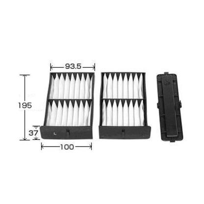 VIC Cabin Filter AC-301E for Mitsubishi Pajero iO