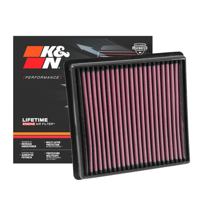 K&N Engine Air Filter Washable 33-3029 for Jeep Grand Cherokee 2011-2020