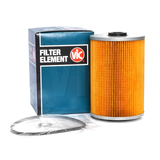 VIC Fuel Filter Element Type F-302A for Mitsubishi 8DC2/4/6/7/8/9, 6DB1, 6DC2