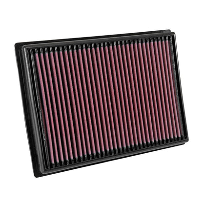 K&N Engine Air Filter Washable 33-3045 for Toyota Fortuner Hilux, Innova 2015-Up, Mitsubishi L200 Triton 4N16