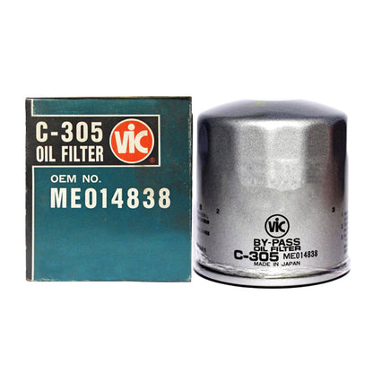 VIC Oil Filter C-305 for Mitsubishi 4D31/4D32/4D33, Crosswind, Secondary Filter for C-503