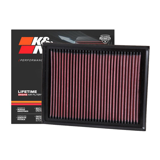 K&N Engine Air Filter Washable 33-3059 for Nissan Navara NP300, 2015-Up, Pro4X, Terra 2018-Up, Mercedes-Benz X250d,  X220d  2017-2019