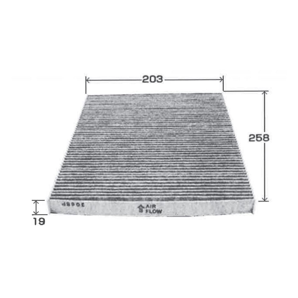 VIC Cabin Filter AC-306EX for Mitsubishi Fuso