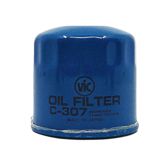 VIC Oil Filter C-307 for Mitsubishi Galant, Mazda, Honda Accord, Civic Esi, City, Isuzu Trooper, Toyota 86