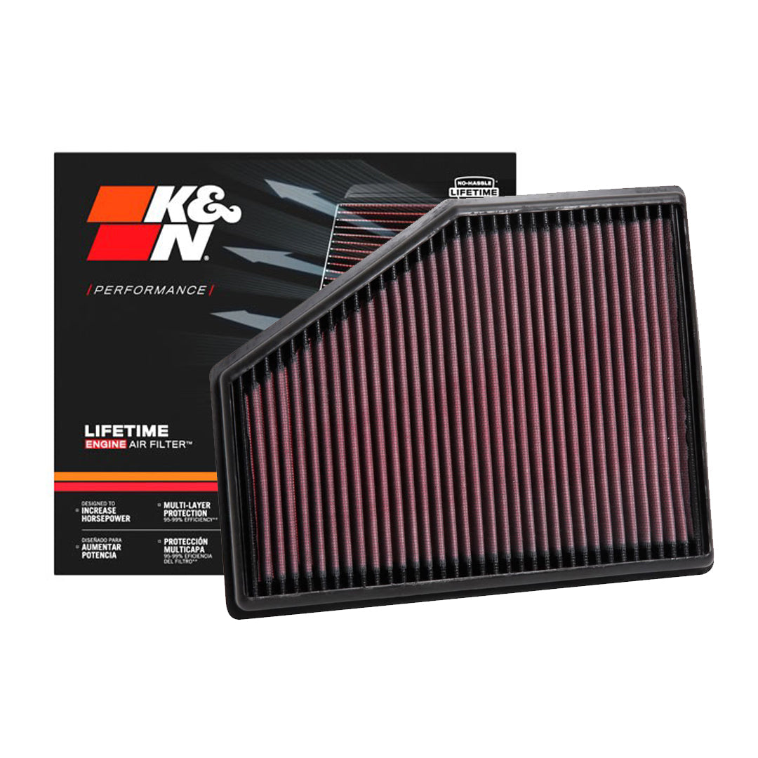 K&N Engine Air Filter Washable 33-3079 for BMW 740I 2015-2021