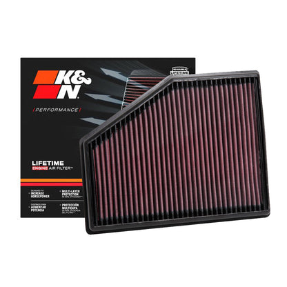K&N Engine Air Filter Washable 33-3079 for BMW 740I 2015-2021