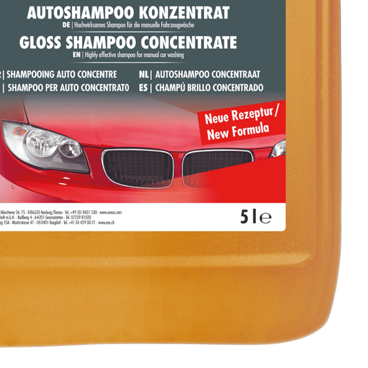 Sonax Gloss Shampoo Concentrate 5 Liter