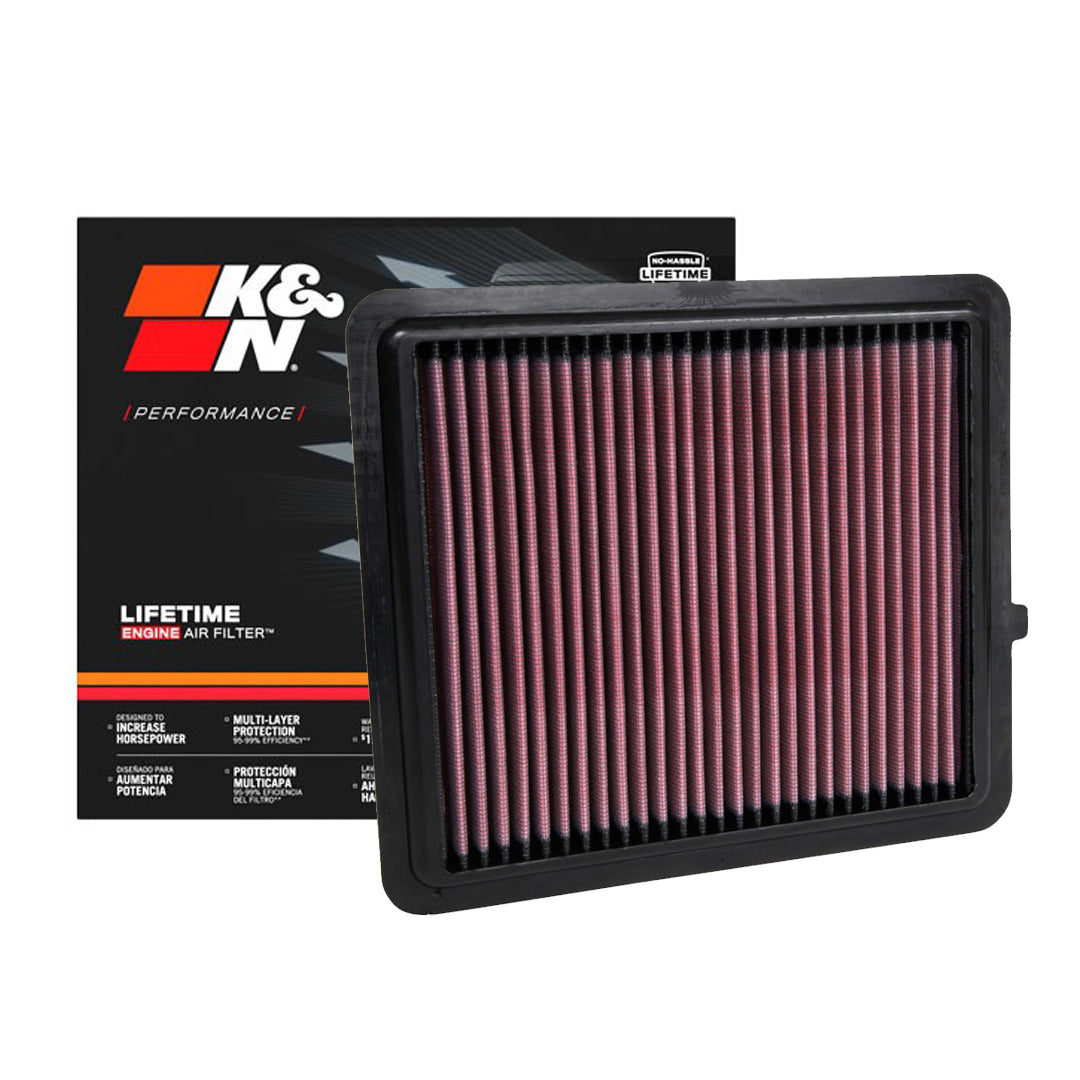 K&N Engine Air Filter Washable 33-3151 for Suzuki Jimny JB74 2018-Up