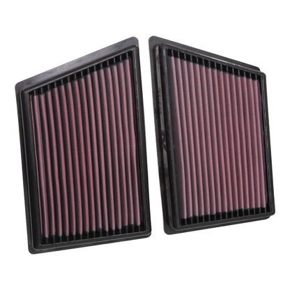 K&N Engine Air Filter Washable 33-3153 for Porsche 911 3.0, 3.7 Gas 2019-2024