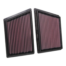 Load image into Gallery viewer, K&amp;N Engine Air Filter Washable 33-3153 for Porsche 911 3.0, 3.7 Gas 2019-2024
