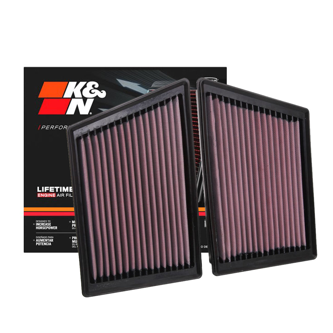 K&N Engine Air Filter Washable 33-3153 for Porsche 911 3.0, 3.7 Gas 2019-2024