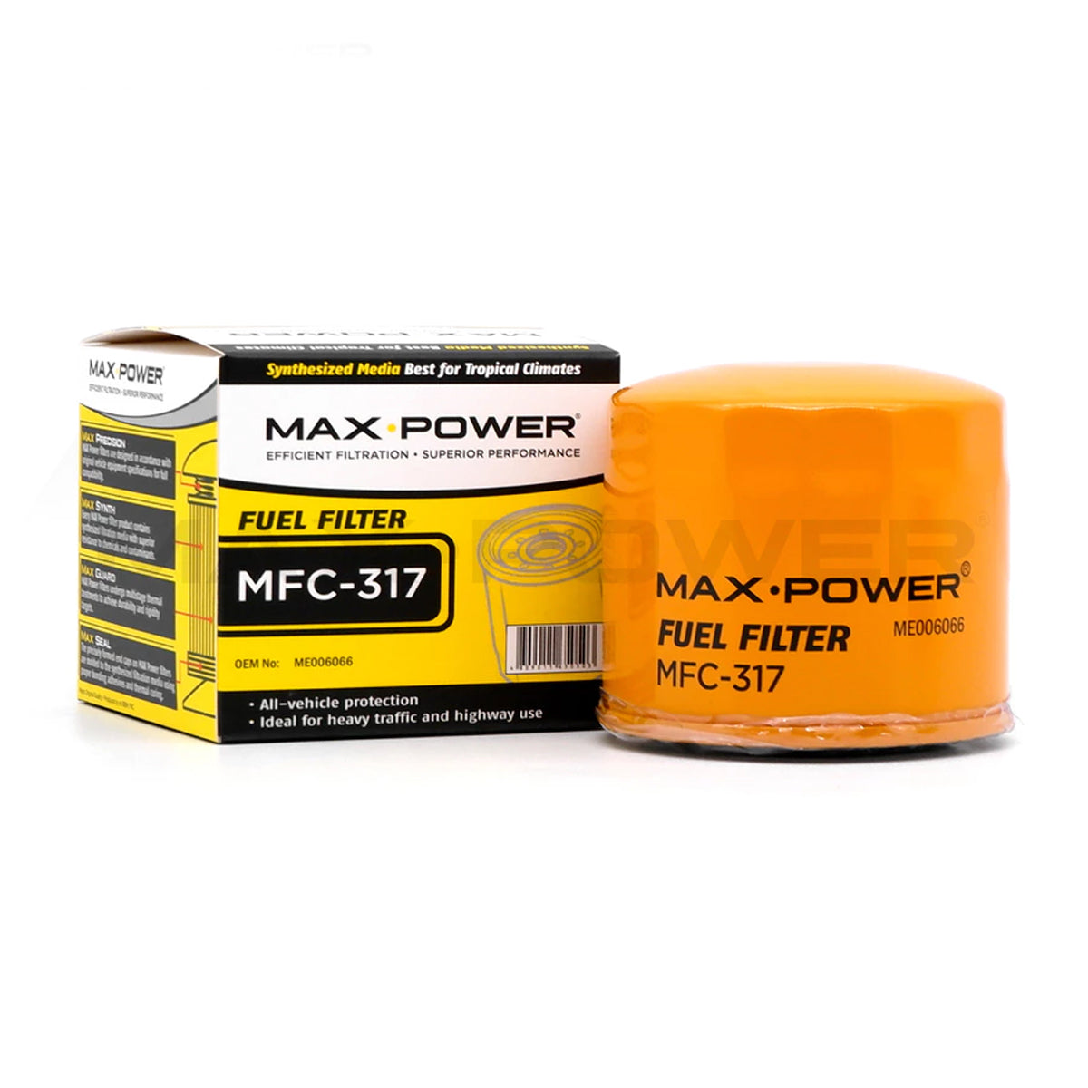 Max Power Fuel Filter MFC-317 for Mitsubishi Canter 4DR51, RDR5, Canter FE516 4D56