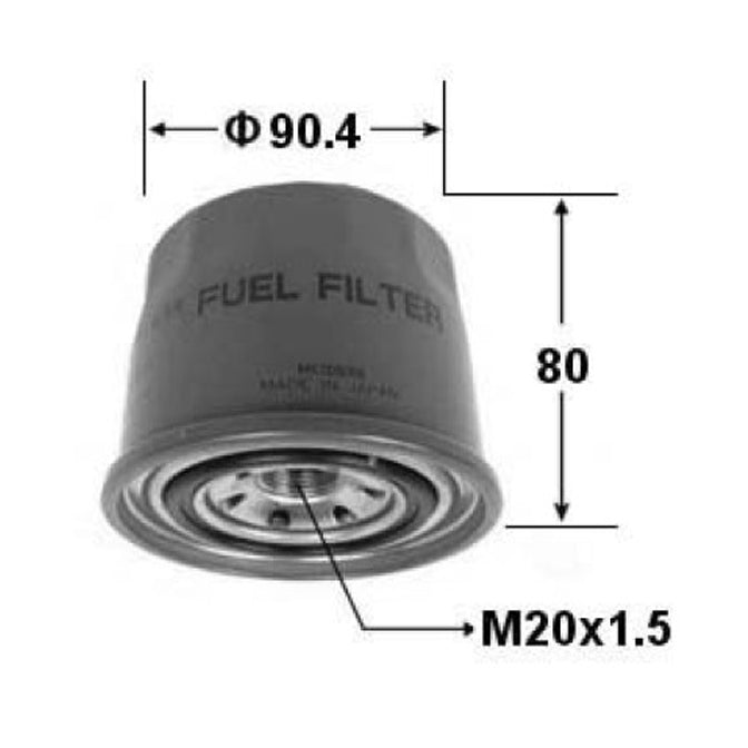 VIC Fuel Filter FC-317 for Mitsubishi Canter 4D30