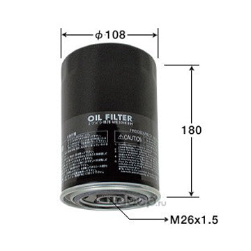 VIC Oil Filter C-318/315 for Mitsubishi Canter 4M51, Nissan